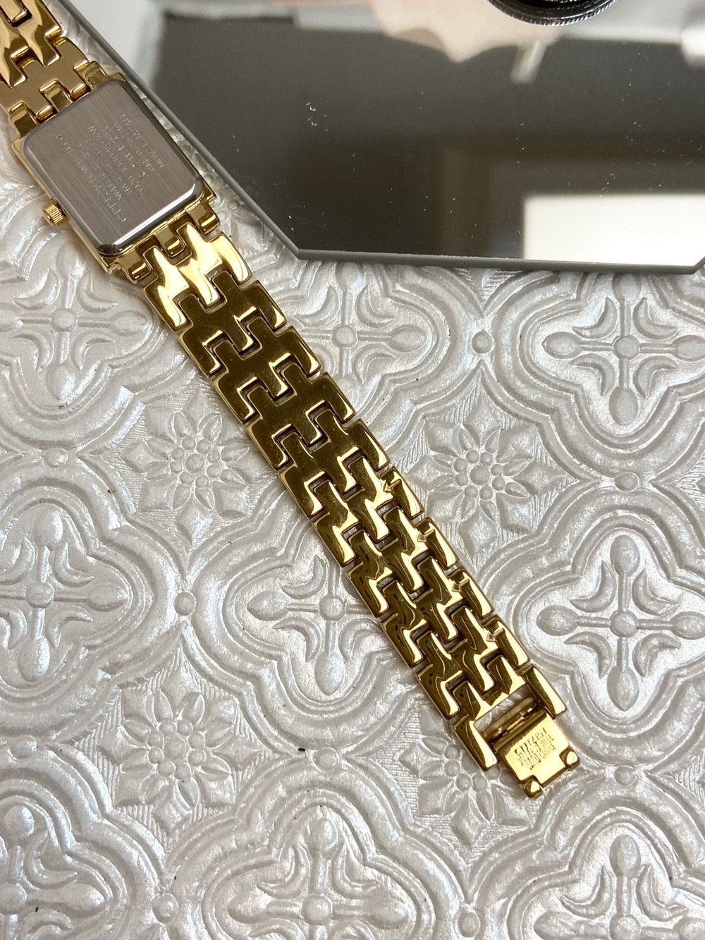 Vintage Citizen Diamond Accented Dial Tank Style Dress Watch with Box - Picture 16 of 16